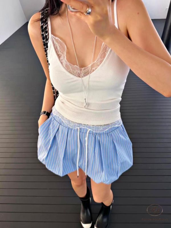 SS105 春季 蕾絲內搭上衣 