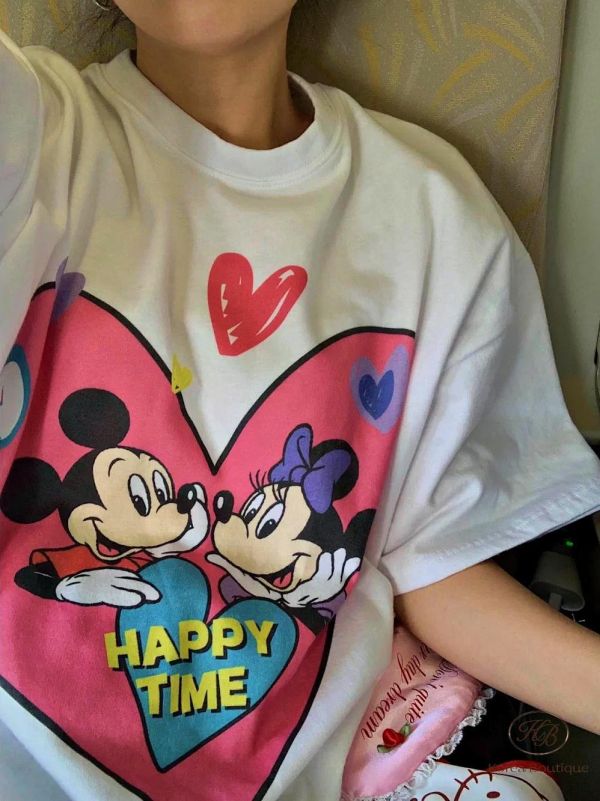 SS436 春季 愛心塗鴉米奇tee 