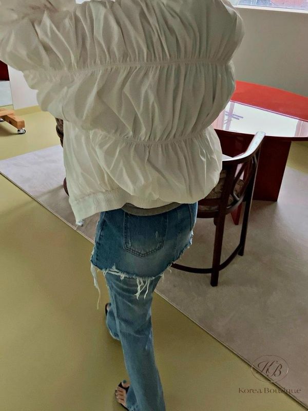 SS86 春季 牛仔裙造型牛仔褲 