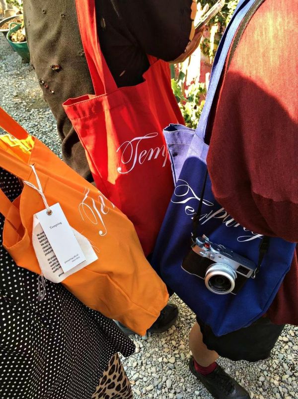 SS466 春季 水桶造型帆布包 