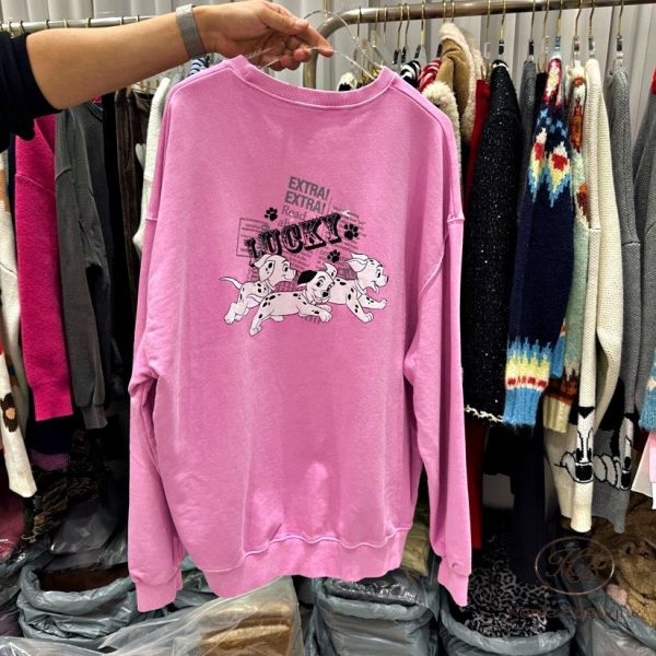 FWKR76 冬季 兩面圖案都好可愛的蝴蝶結衛衣 