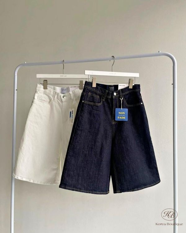 SS224  春季 六分牛仔褲 