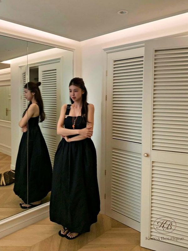 SS594 夏季 好美的吊帶長裙 