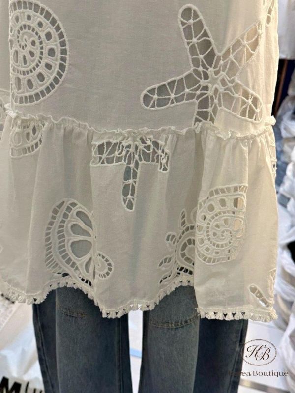 SS480 春季 海洋貝殼洋裝 