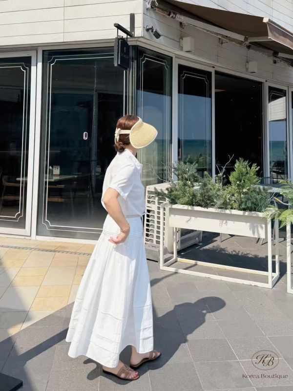 Su71 夏裝 半身裙細節有口袋 