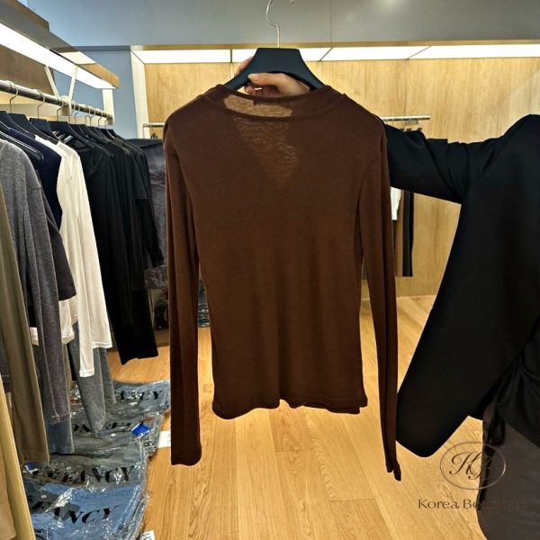 Fw129 秋季 兩件式彈性薄款好穿搭上衣 