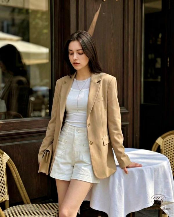 SS343 春季 口袋短褲 