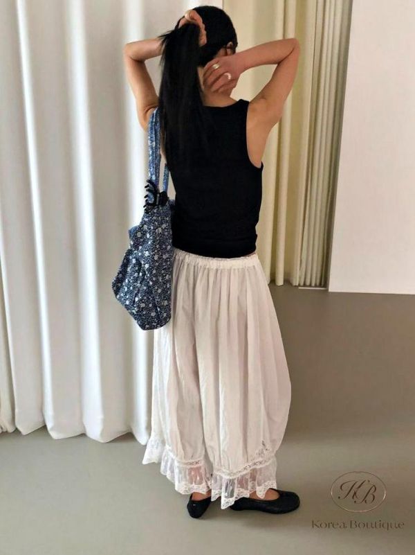 SS565 夏季 好美的蕾絲邊褲 