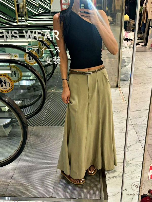 SS578 夏季 好美的落地裙 