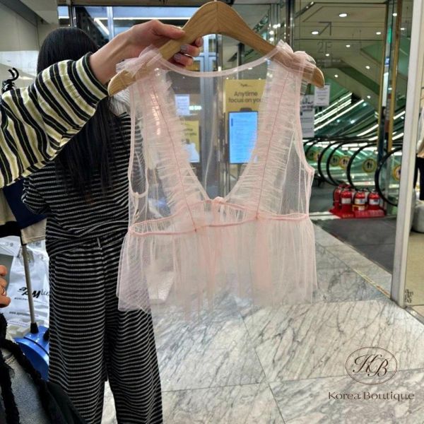 SS198 春季 薄紗背心 