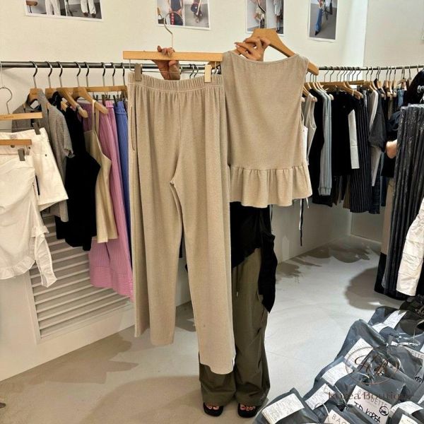 SS442 春季 簡約休閒褲裝 