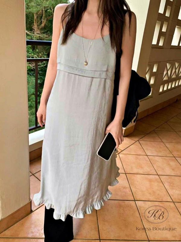SS122 春季 清新背心洋裝 