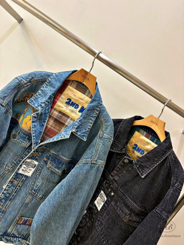 FW2702 秋季 童趣感牛仔外套 