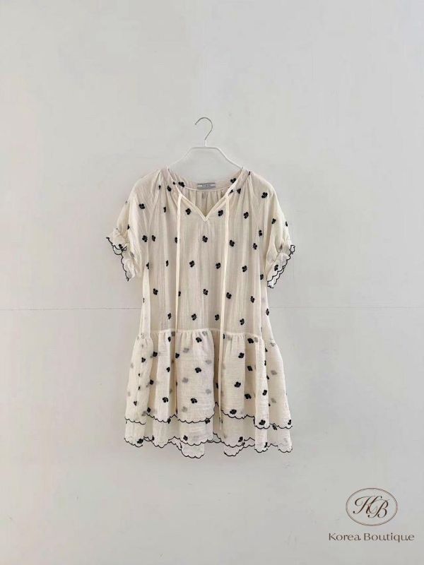 SS422 春季 好美的民俗感洋裝 