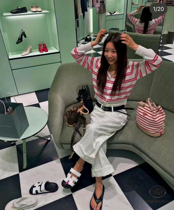 SS242 春季 顏色好美的條紋外套 