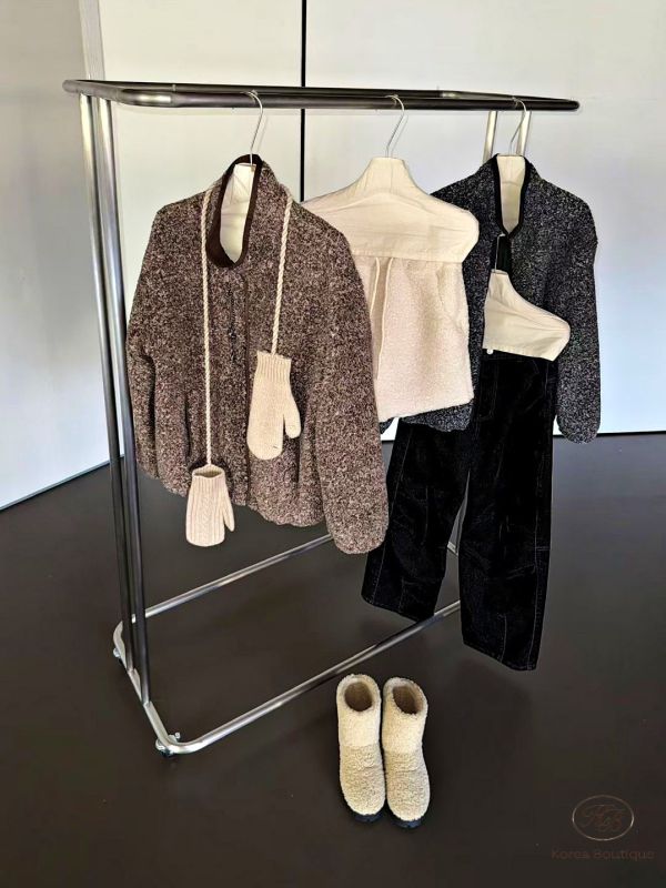 Fw503 冬季 穿起來不會臃腫的毛毛短褲 