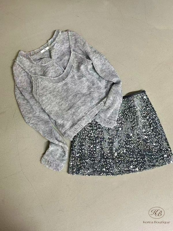 FWKR84 冬季 兩件式毛衣 