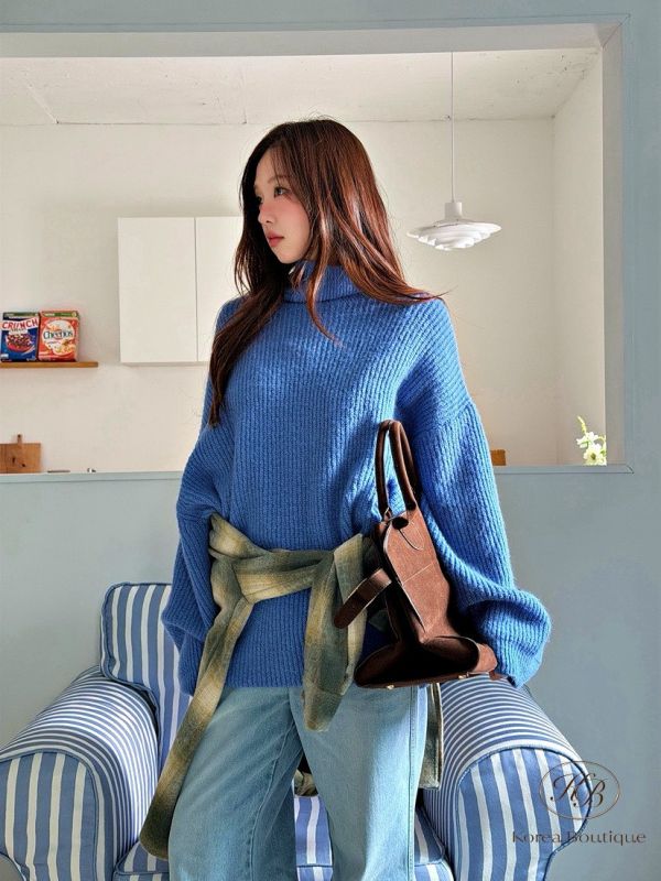 FWKR26 冬季 高領毛衣 