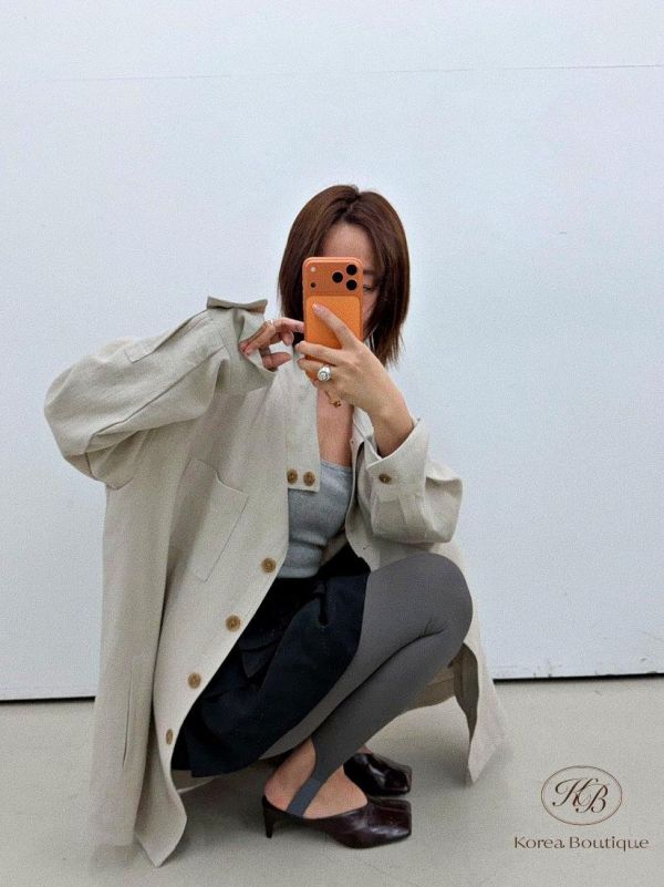 SS274 春季 今年必備的時髦踩腳褲 