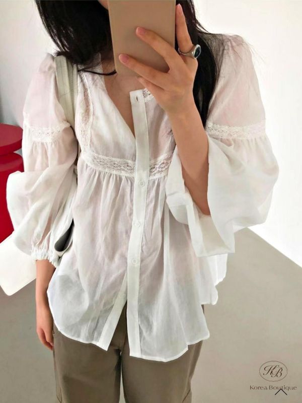 SS532 夏季 夏日還是需要一件美麗的長袖罩衫 