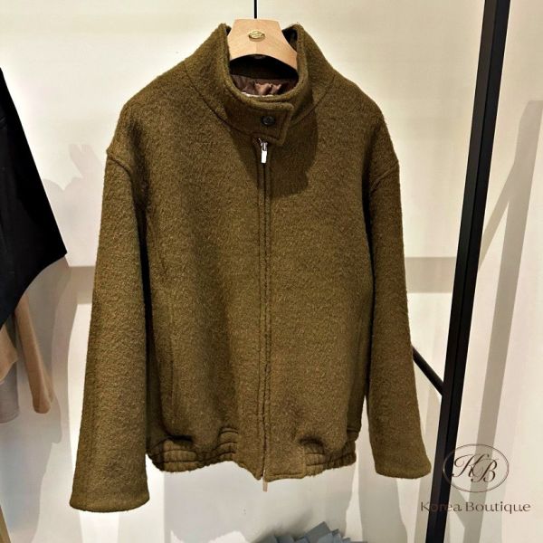 Fw493 冬季 質感很好的羊毛夾克外套 