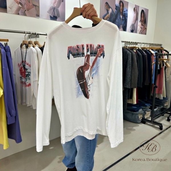 FWKR115 冬季 閃電吉他tee 