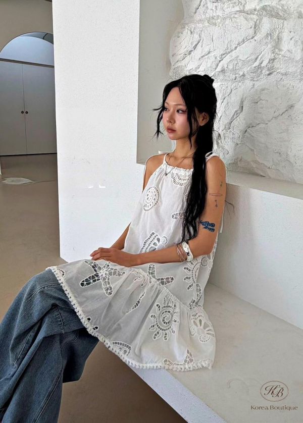 SS480 春季 海洋貝殼洋裝 