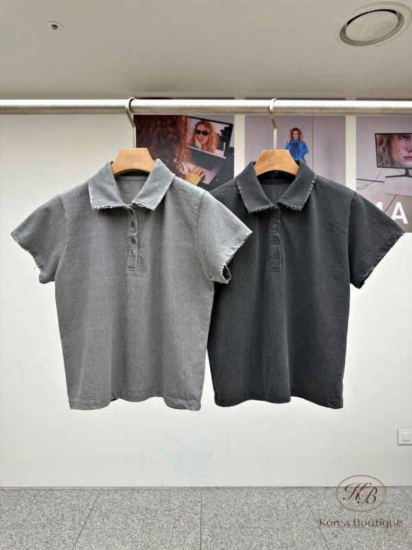 SS199 春季  版型好好看的polo衫 