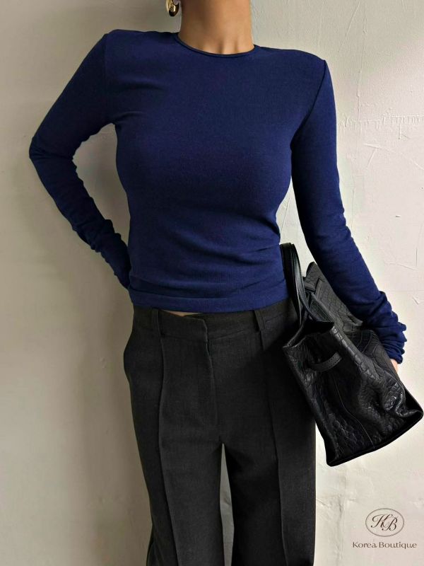 Fw399 秋季 質感飽和內搭上衣 