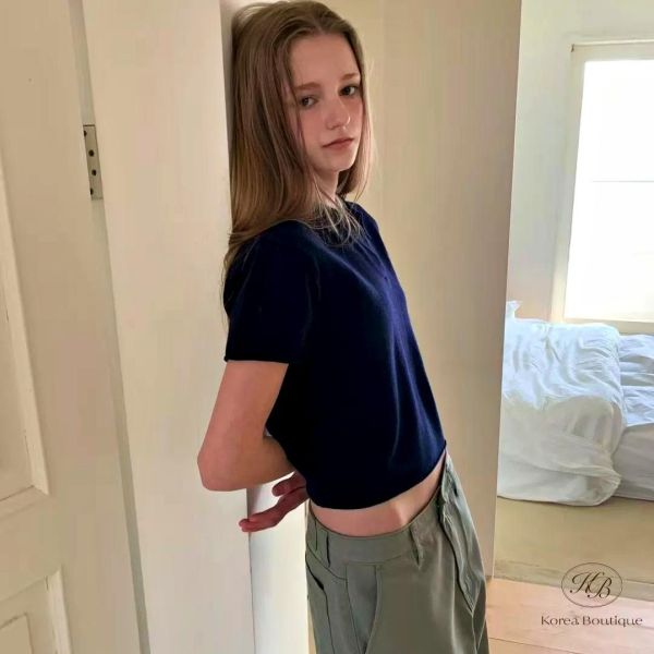 SS405 春季 翻領薄針織外套 