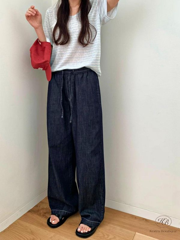 SS380 春季 找到好看顏色的牛仔休閒褲 