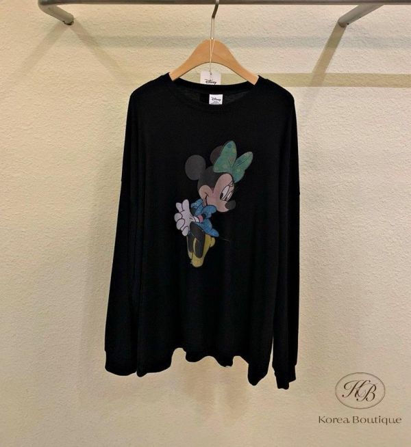 SS310 春季 米妮頭像長袖上衣 