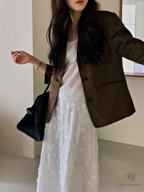 Fw297 秋季 立體花半身裙 