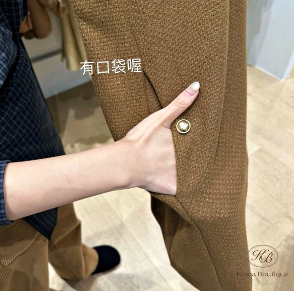 FWKR27 冬季 背心洋裝 有口袋 