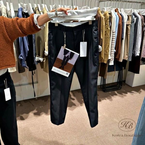 FW2650 秋季 質感西裝七分褲 