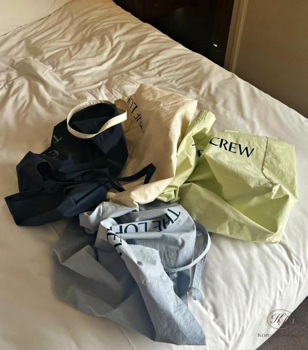 SS387 春季 容量很大顏色好看的帆布袋 