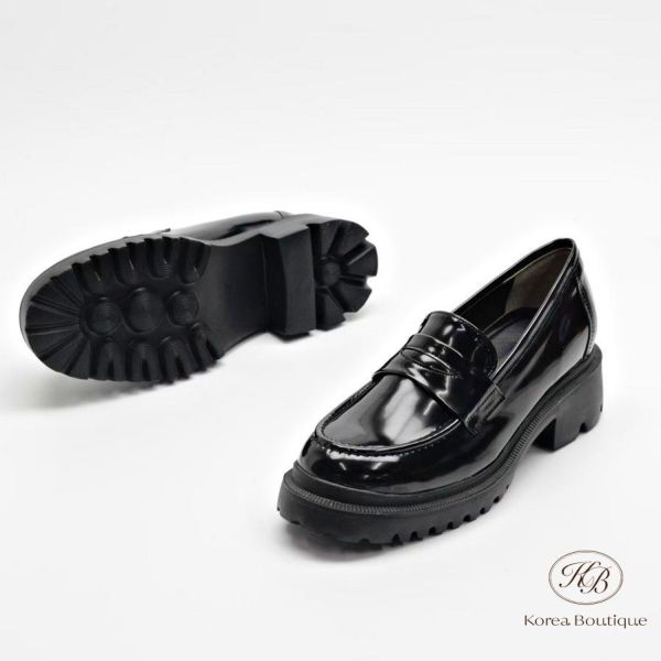 SS166 春季 春夏還是需要一雙樂福鞋 跟高4公分 