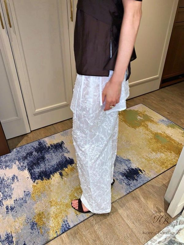 SS460 春季 裙簾蕾絲褲 