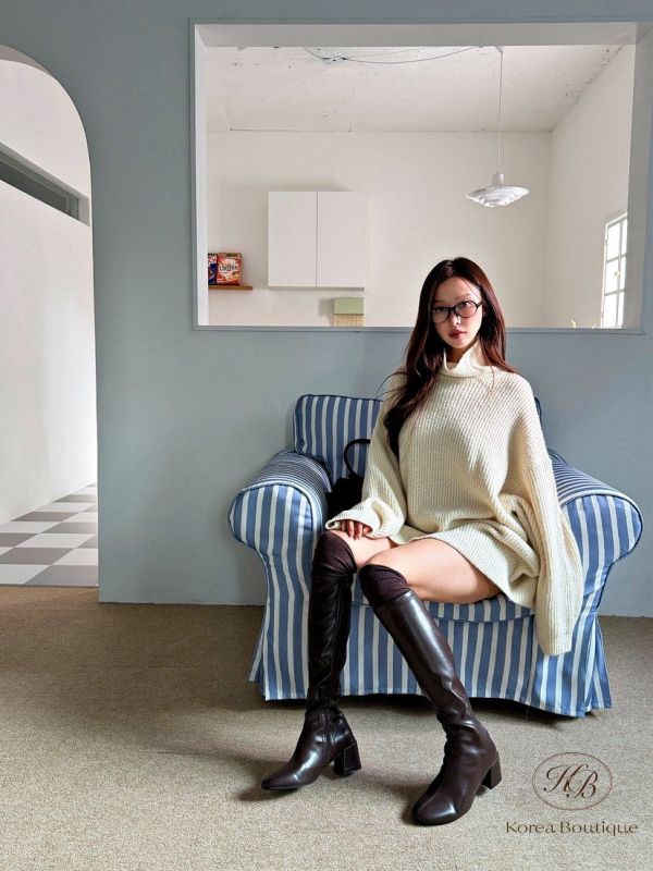 FWKR26 冬季 高領毛衣 