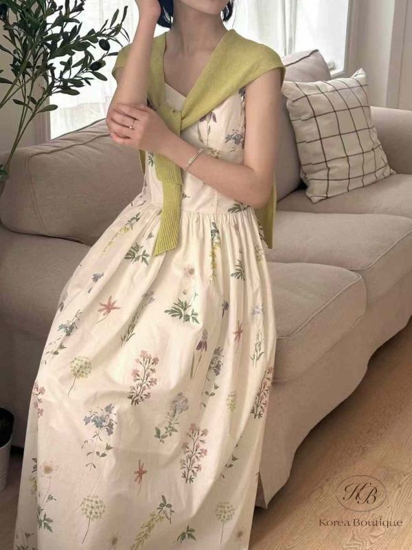 Su98 夏裝 夏日花花洋裝 