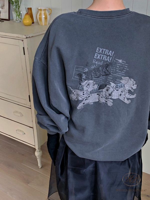 FWKR76 冬季 兩面圖案都好可愛的蝴蝶結衛衣 