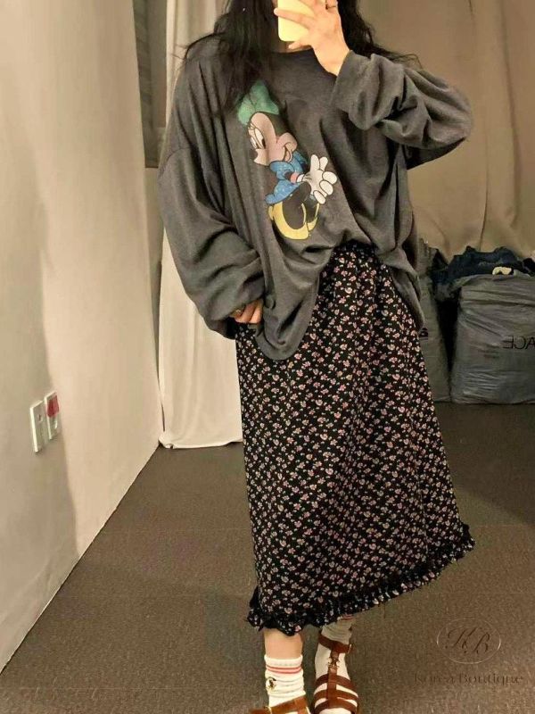 SS310 春季 米妮頭像長袖上衣 