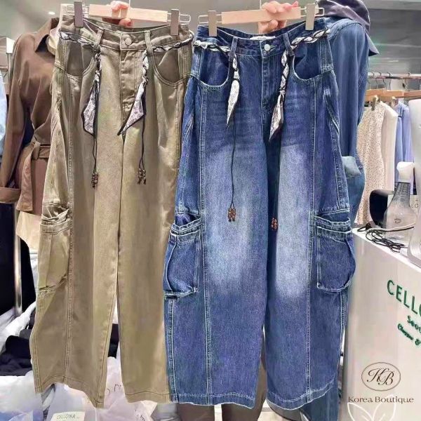 Fw291 秋季 今年要有的彎月刀牛仔褲 