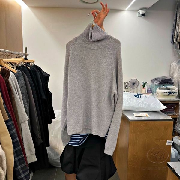 Fw432 冬季 高領套頭毛衣 