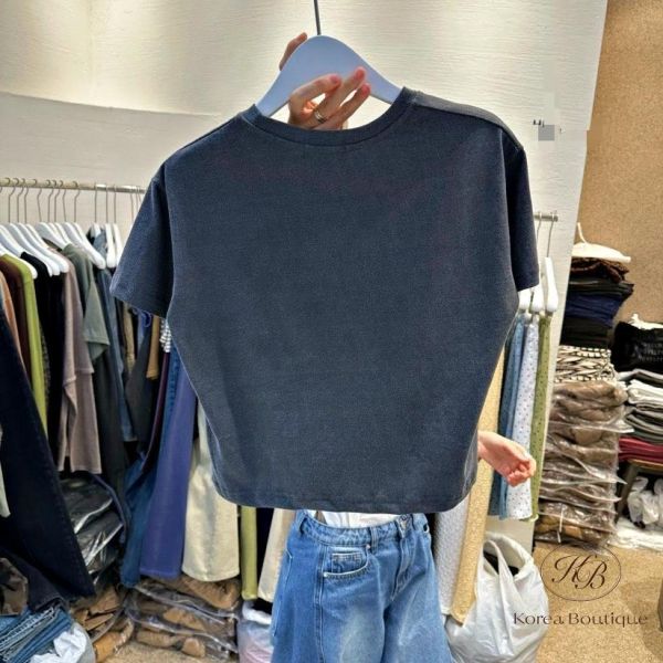 SS469 春季 短版搖滾嘴巴tee 