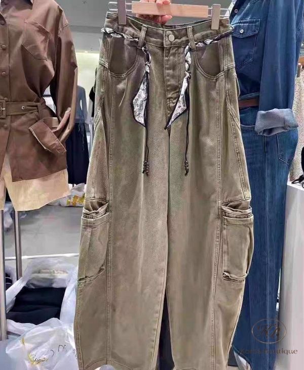 Fw291 秋季 今年要有的彎月刀牛仔褲 