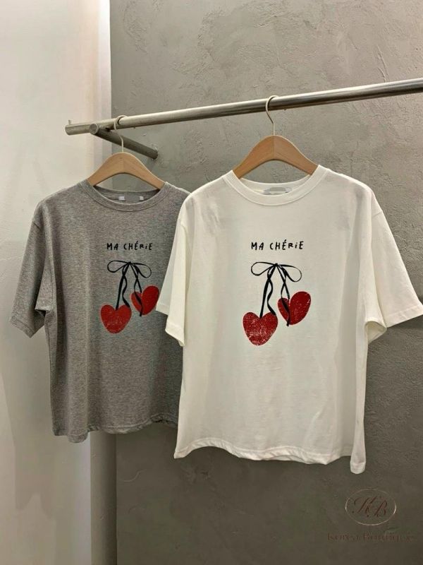 SS386 春季 櫻桃蝴蝶結上衣 