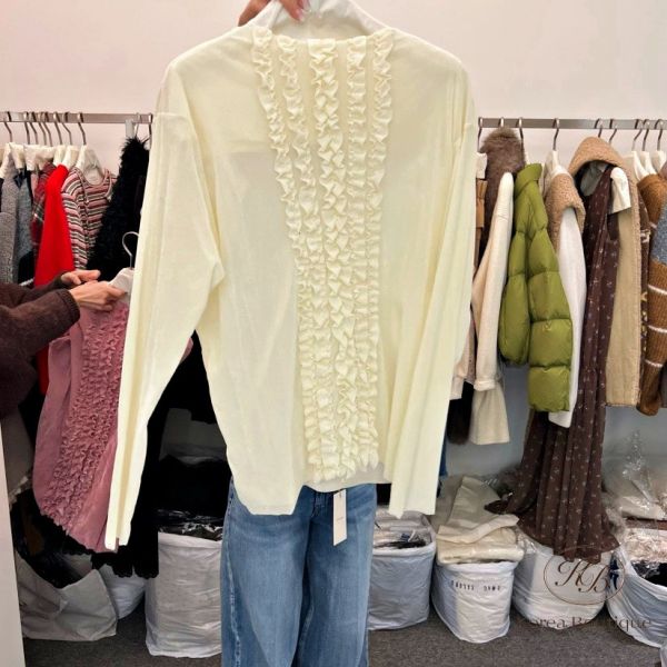 FWKR45 冬季 波浪天鵝絨上衣 