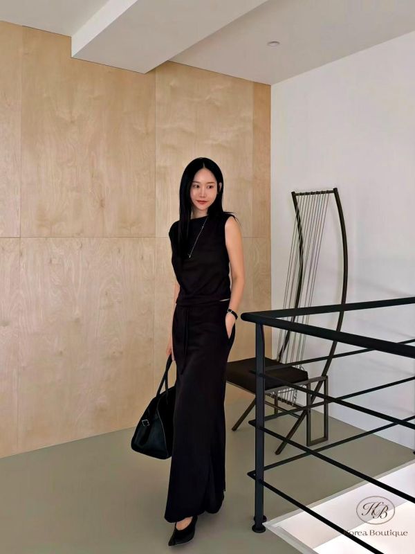 SS175 春季 棉質長裙套裝 