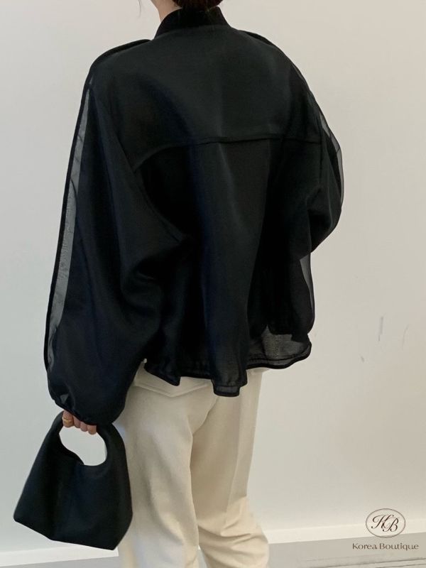Fw10 秋季 超美歐根紗外套 